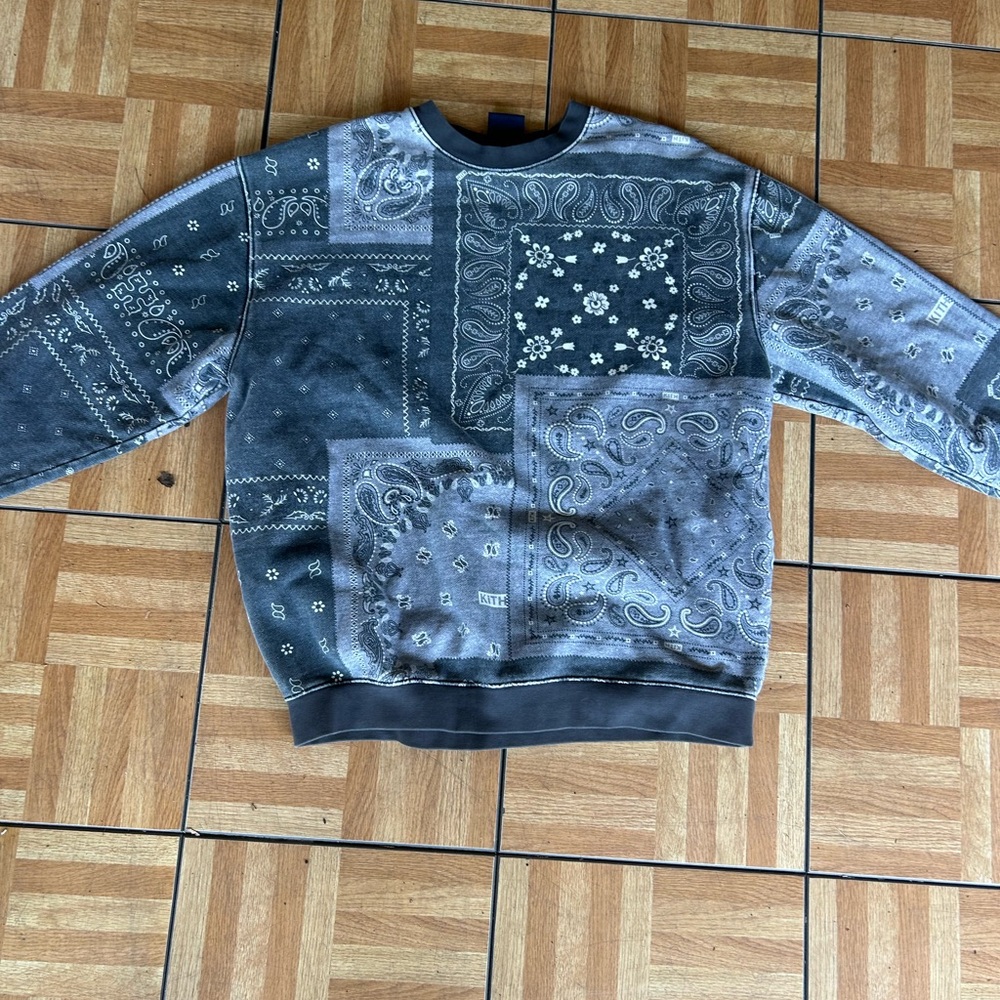 Kith Men's  bandana Patterned Sweater
